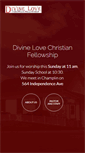 Mobile Screenshot of divinelovefellowship.org
